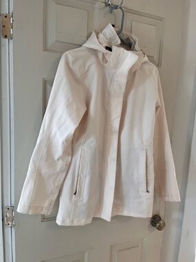 Patagonia H2No Shell Raincoat Ivory Small